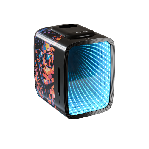 Meyvel MD-04C3B-RGB с принтом женщина в очках-мозаика